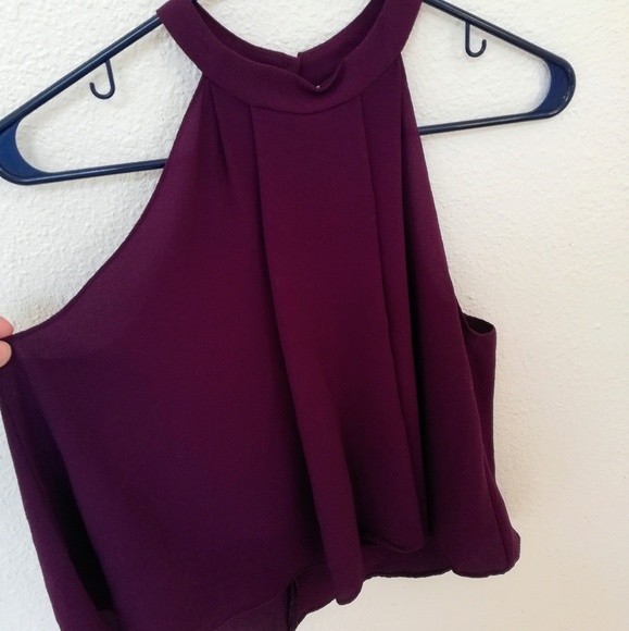 Purple Mimi Chica tank top - Picture 4 of 5